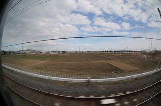 東武東上線の車窓風景